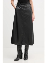 φούστα colmar χρώμα: μαύρο, 8109.9xi 100% πολυαμίδιο