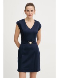 φόρεμα guess chrissy χρώμα: ναυτικό μπλε, w5bk21 kcmu2 κύριο υλικό: 65% βισκόζη, 31% πολυαμίδιο, 4% 