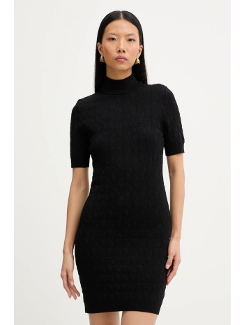 φόρεμα michael michael kors χρώμα μαύρο, mf58393jwv 62%