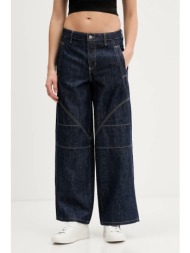 τζιν παντελόνι guess originals χρώμα: ναυτικό μπλε, w5ba2f d5r0b 100% βαμβάκι