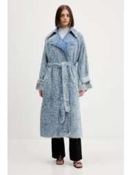 παλτό hugo blue χρώμα ...