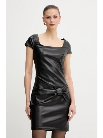 φόρεμα guess alienor χρώμα μαύρο, w5bk55 wgik0 κύριο