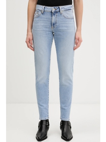 τζιν παντελόνι tommy jeans χρώμα μπλε, dw0dw22429 81%