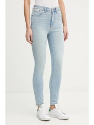 τζιν παντελόνι calvin klein jeans χρώμα: μπλε, lv047e610g 78% βαμβάκι, 20% πολυεστέρας, 2% ελαστάν