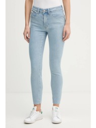 τζιν παντελόνι calvin klein jeans χρώμα: μπλε, lv047e617g 78% βαμβάκι, 20% πολυεστέρας, 2% ελαστάν