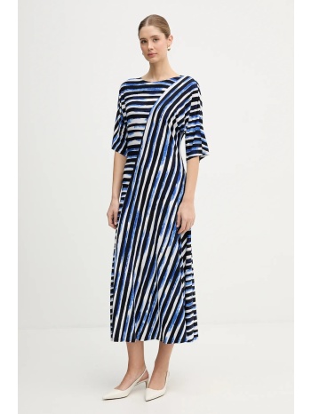 φόρεμα joseph ribkoff χρώμα μπλε, 261047 95% πολυεστέρας