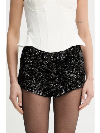 σορτς bardot χρώμα μαύρο, 60208pb κύριο υλικό 95%