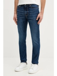 τζιν παντελόνι calvin klein jeans χρώμα: μπλε, lv04re779g 70% βαμβάκι, 29% πολυεστέρας, 1% ελαστάν