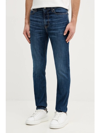 τζιν παντελόνι calvin klein jeans χρώμα μπλε, lv04re779g