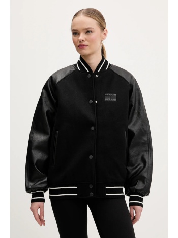 μπουφάν με προσθήκη μάλλινου υφάσματος tommy jeans υλικό 4