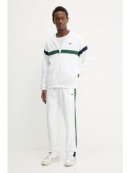 φόρμα lacoste υλικό 1: 100% πολυεστέρας
υλικό 2: 65% πολυεστέρας, 35% βαμβάκι