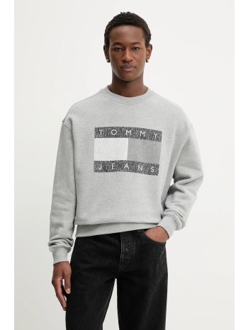 βαμβακερή μπλούζα tommy jeans 100% βαμβάκι