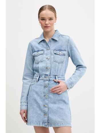 φόρεμα τζιν tommy jeans 59% βαμβάκι, 41% lyocell