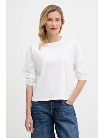 βαμβακερή μπλούζα με μακριά μανίκια tommy hilfiger 100%