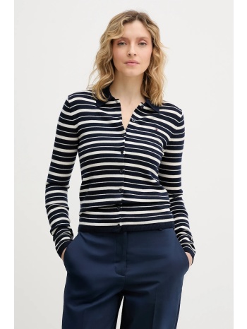 ζακέτα με προσθήκη μαλλιού tommy hilfiger κολάρο 60%