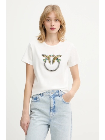 βαμβακερό μπλουζάκι pinko υλικό 4 100% χάλυβαςυλικό 5