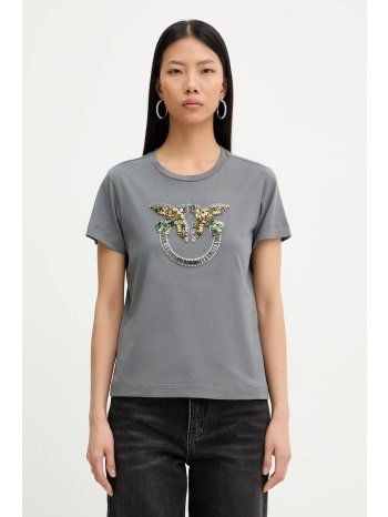 βαμβακερό μπλουζάκι pinko υλικό 4 100% χάλυβαςυλικό 5