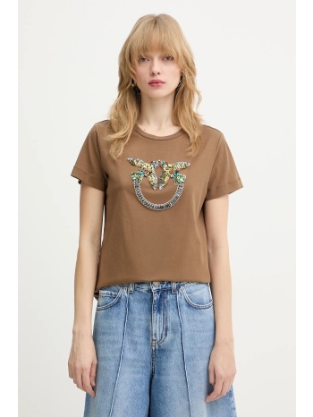 βαμβακερό μπλουζάκι pinko υλικό 4 100% χάλυβαςυλικό 5