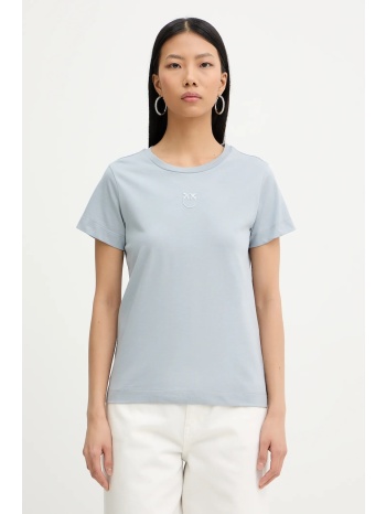 βαμβακερό μπλουζάκι pinko 100% βαμβάκι