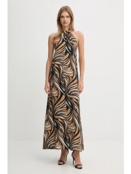 φόρεμα twinset 85% βισκόζη, 15% πολυαμίδιο