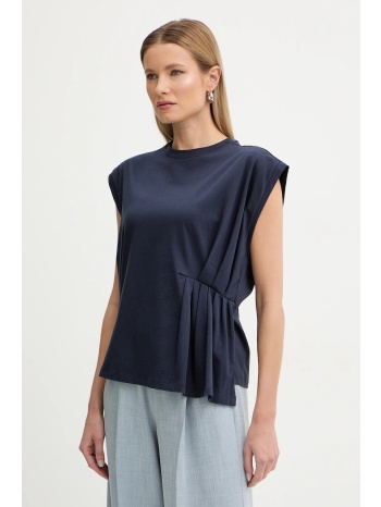 βαμβακερό μπλουζάκι twinset 100% βαμβάκι