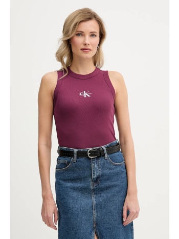 top calvin klein jeans 95% βαμβάκι, 5% ελαστάν