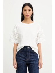 βαμβακερό μπλουζάκι twinset κύριο υλικό: 100% βαμβάκι
πρόσθετο υλικό 1: 100% πολυεστέρας
πρόσθετο υλ