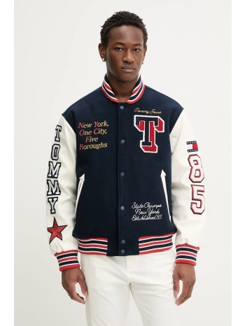 μπουφάν bomber με προσθήκη μαλλιού tommy jeans κύριο υλικό