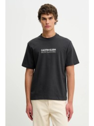 βαμβακερό μπλουζάκι calvin klein 100% βαμβάκι