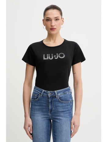 βαμβακερό μπλουζάκι liu jo 100% βαμβάκι