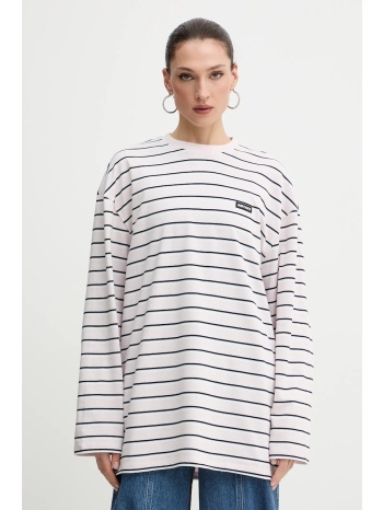 βαμβακερή μπλούζα με μακριά μανίκια rotate 100% οργανικό