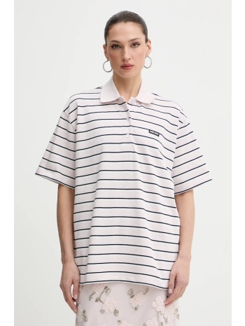 βαμβακερό μπλουζάκι πόλο rotate 100% οργανικό βαμβάκι