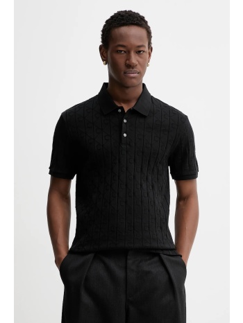 βαμβακερό μπλουζάκι πόλο calvin klein 100% βαμβάκι