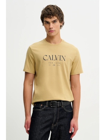 βαμβακερό μπλουζάκι calvin klein 100% βαμβάκι