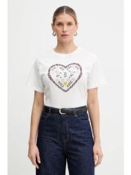 βαμβακερό μπλουζάκι weekend max mara tenue 100% βαμβάκι