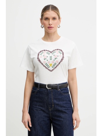 βαμβακερό μπλουζάκι weekend max mara tenue 100% βαμβάκι