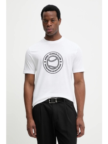 βαμβακερό μπλουζάκι boss green ts_join logo 100% βαμβάκι