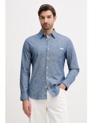 βαμβακερό πουκάμισο calvin klein jeans 100% βαμβάκι