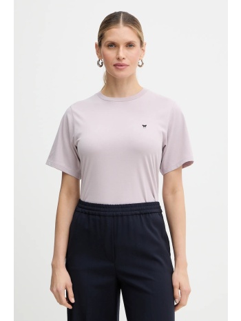 βαμβακερό μπλουζάκι weekend max mara venaco 100% βαμβάκι