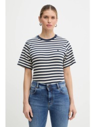 βαμβακερό μπλουζάκι weekend max mara venaco 100% βαμβάκι