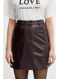 δερμάτινη φούστα weekend ...
