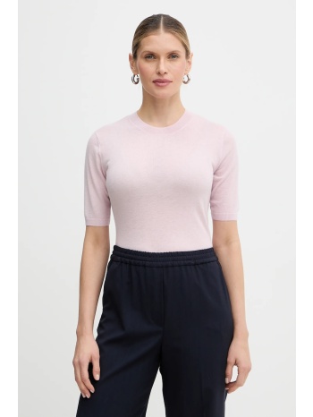 μάλλινο μπλουζάκι weekend max mara marea 80% μαλλί, 20%