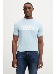βαμβακερό μπλουζάκι karl lagerfeld 100% βαμβάκι