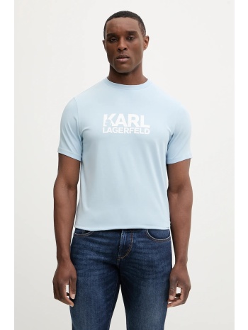 βαμβακερό μπλουζάκι karl lagerfeld 100% βαμβάκι