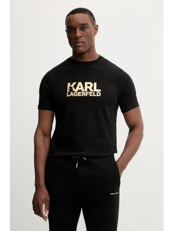 βαμβακερό μπλουζάκι karl lagerfeld 100% βαμβάκι