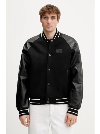 μπουφάν από μίγμα μαλλιού tommy jeans κύριο υλικό 72%