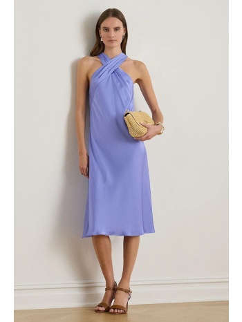 φόρεμα lauren ralph lauren 100% πολυεστέρας