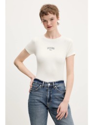 μπλουζάκι guess jeans πάνω μέρος: 98% βαμβάκι, 2% ελαστάν