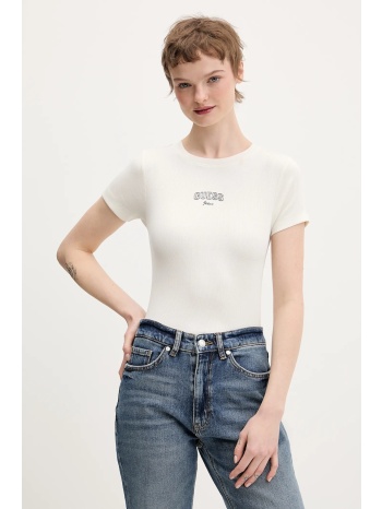 μπλουζάκι guess jeans πάνω μέρος 98% βαμβάκι, 2% ελαστάν