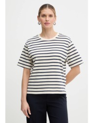 βαμβακερό μπλουζάκι weekend max mara multid 100% βαμβάκι